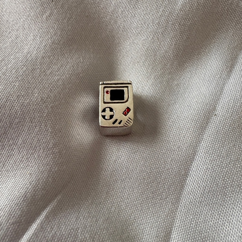 Silver Retro Gaming Charm Gor Pandora Braclets - Picture 2 of 5
